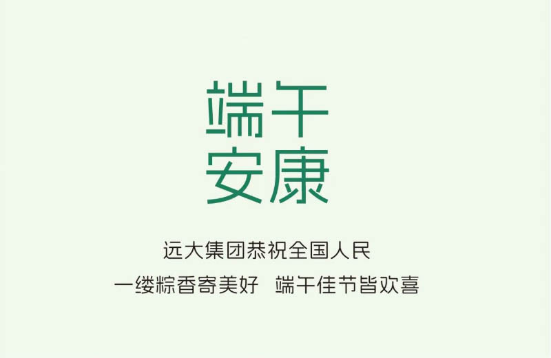 一缕粽香寄美好|远大集团恭祝全国人民端午安康